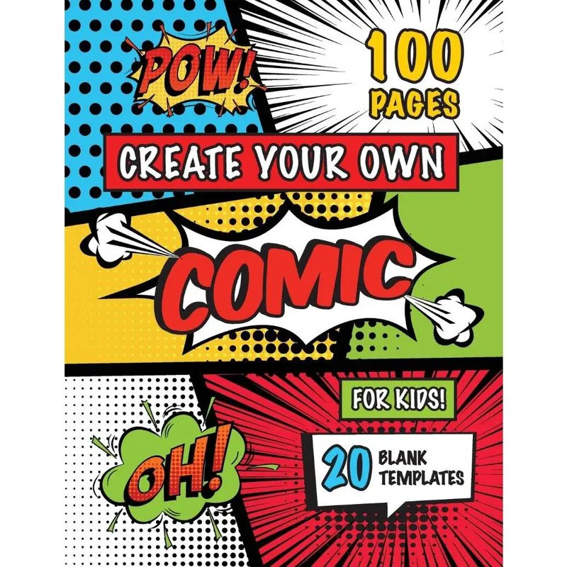 Create Your Own Comic for Kids (Ages 4-8, 8-12)