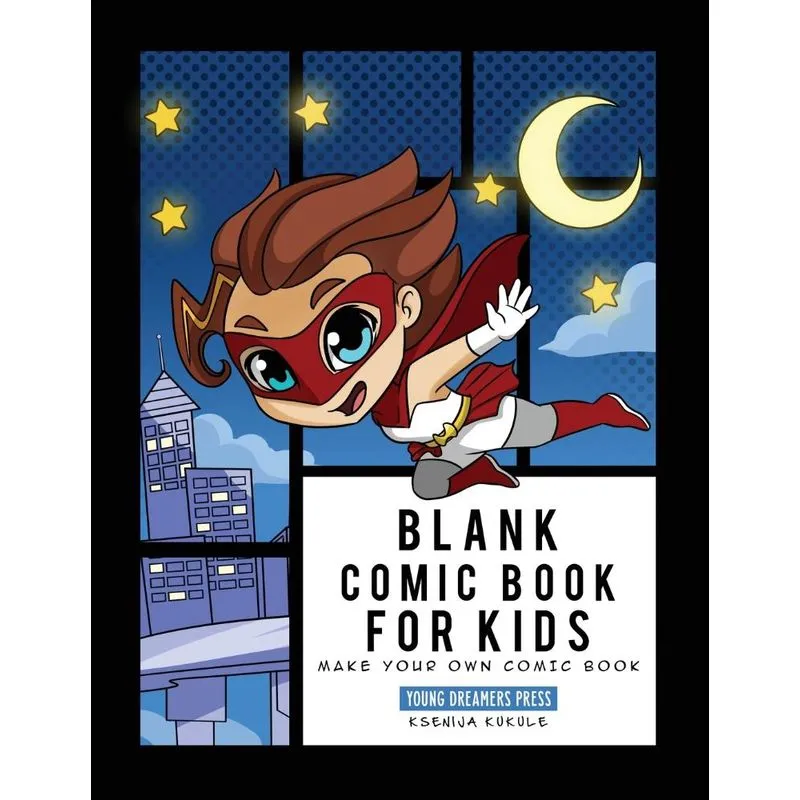 Blank Comic Book for Kids
