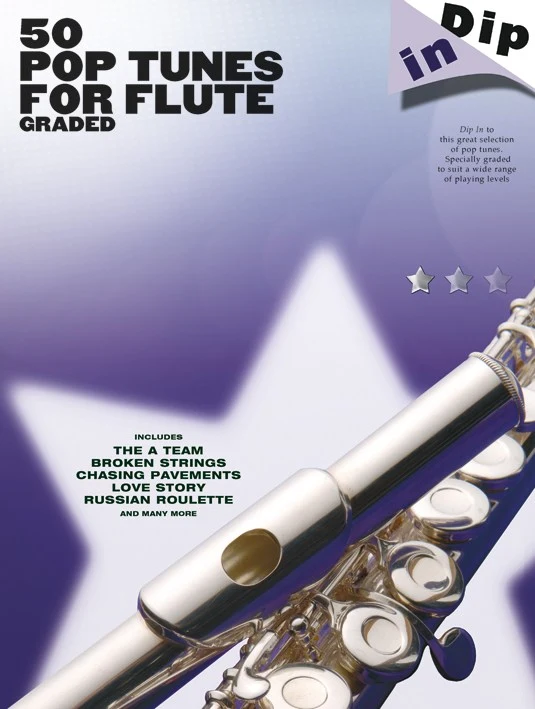 DIP IN - 50 GRADED POP FLUTE SOLOS - FLUTE