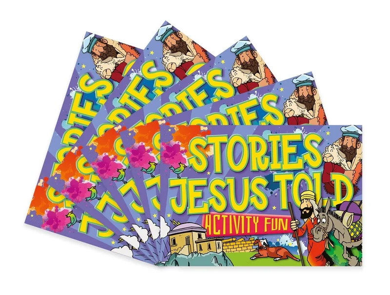 Stories Jesus Told Activity Fun (5 Pack)
