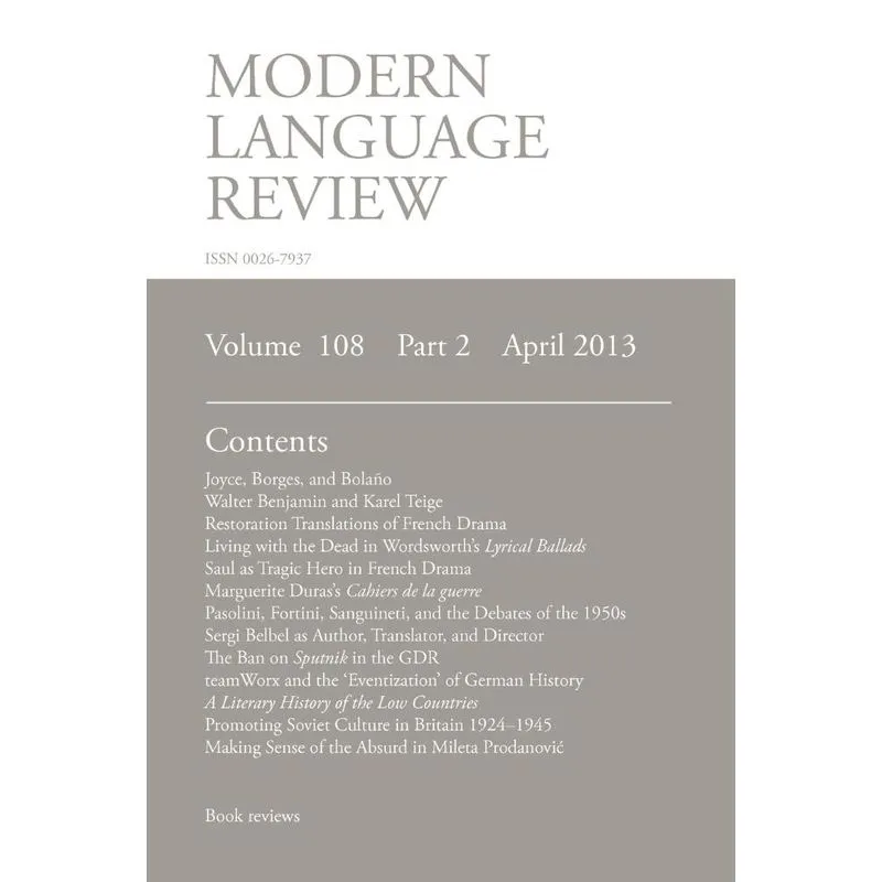 Mlr April 2013