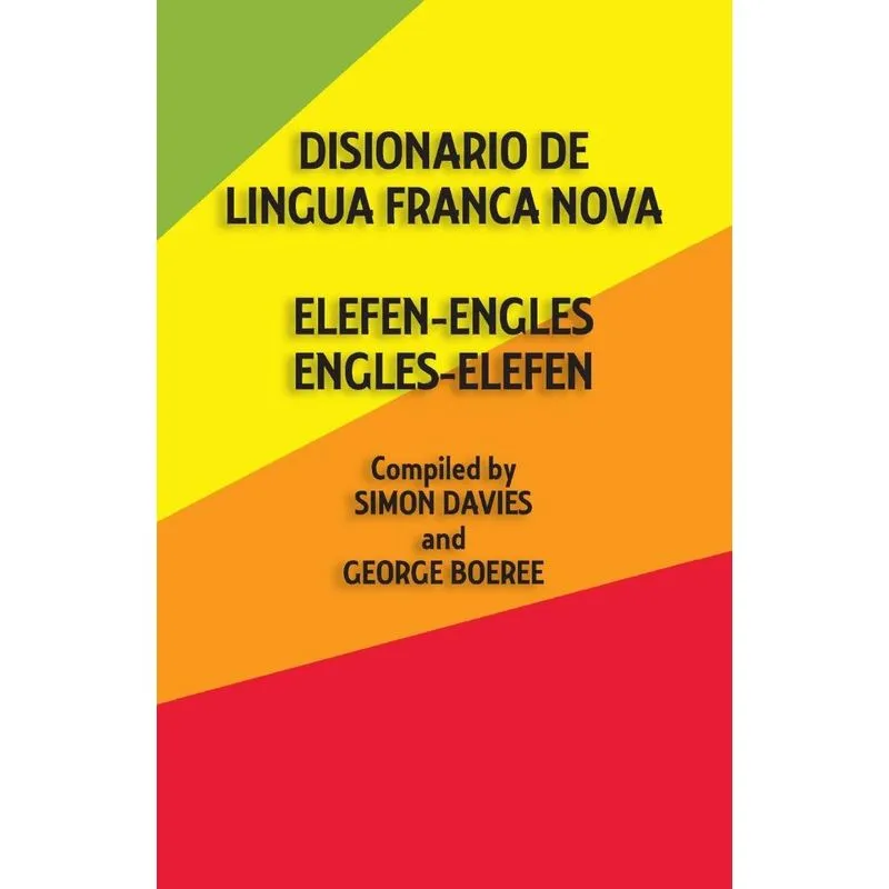 Disionario de Lingua Franca Nova