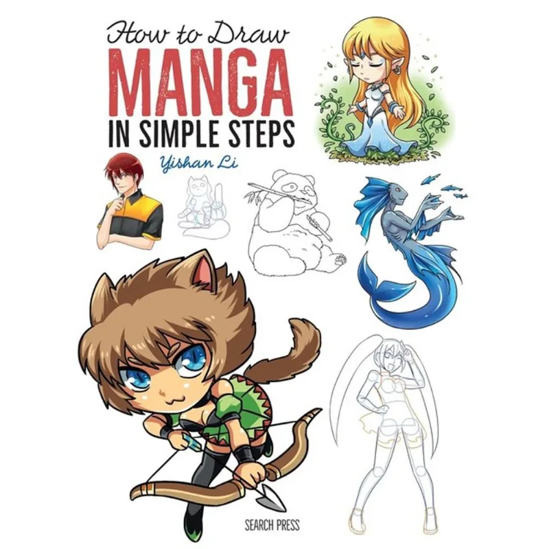 HOW TO DRAW MANGA IN SIMPLE STEPS