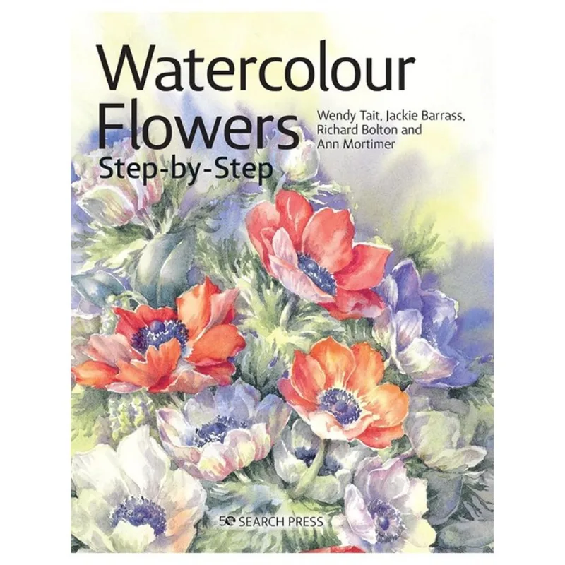 WATERCOLOUR FLOWERS STEP-BY-STEP
