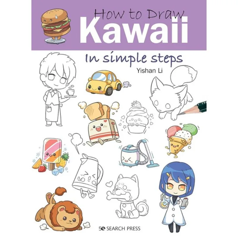 HOW TO DRAW KAWAII IN SIMPLE STEPS