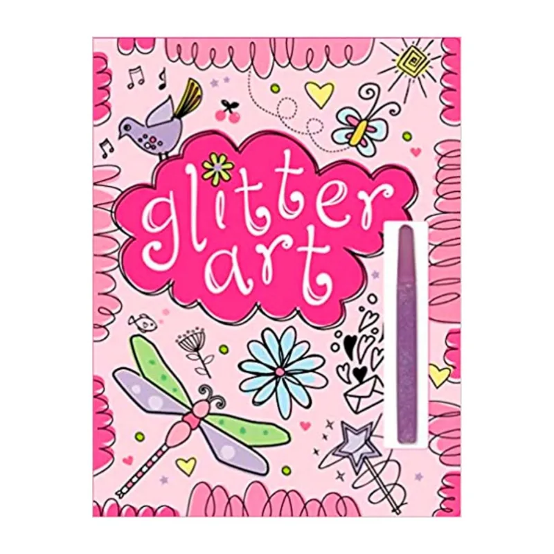 libro de colorear con glitters brillos incluye plumon libro de colorear con glitters brillos incluye plumon