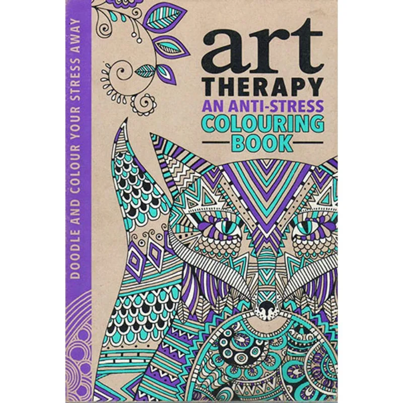 ART THERAPY- AN ANTI-STRESS COLOURING BOOK