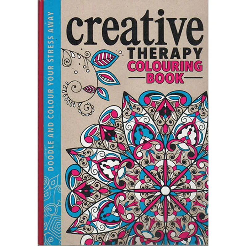CREATIVE THERAPY COLOURING BOOK