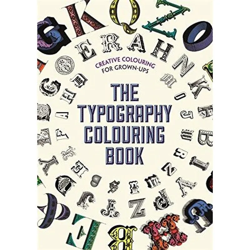 The Typography Colouring Book