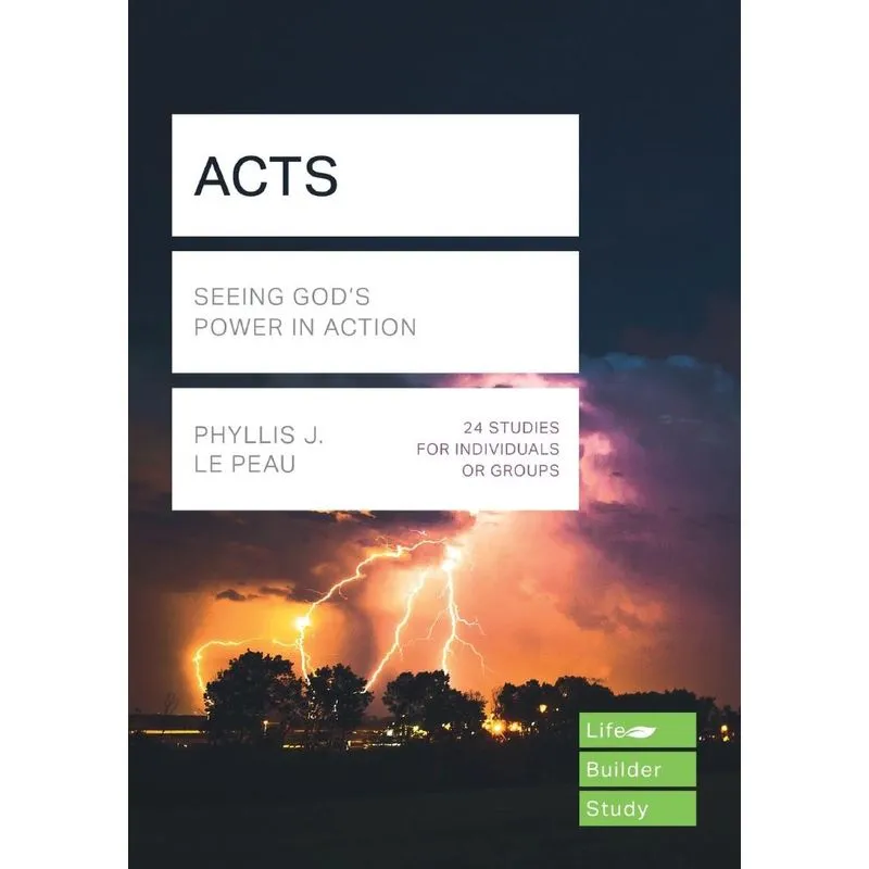 Acts (Lifebuilder Study Guides)