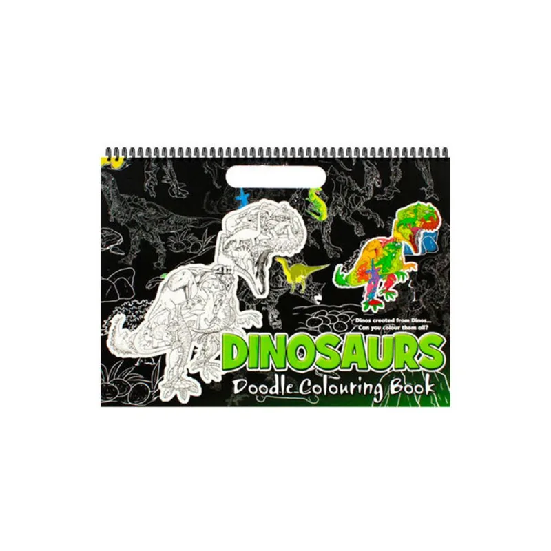 Dinosaurs Doodle Colouring Book