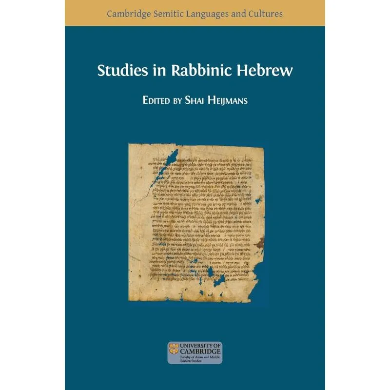 Studies in Rabbinic Hebrew