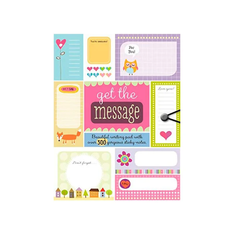 Sticky Notes Get a Message: Dale Voz a tus Ideas con Humor STICKY NOTES GET A MESSEGE