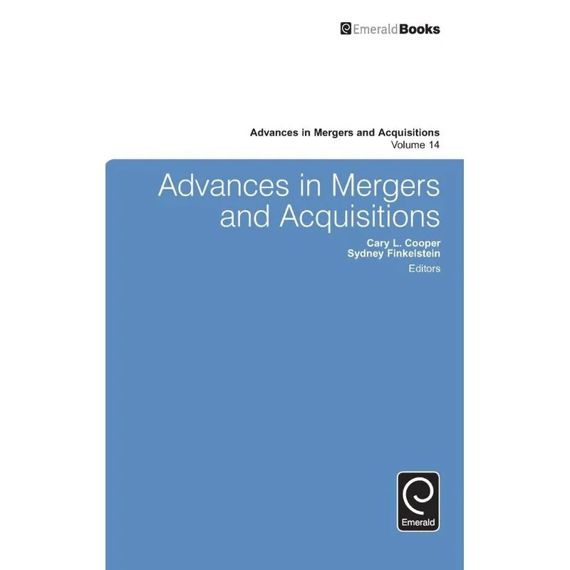 Advances in Mergers & Acquisitions