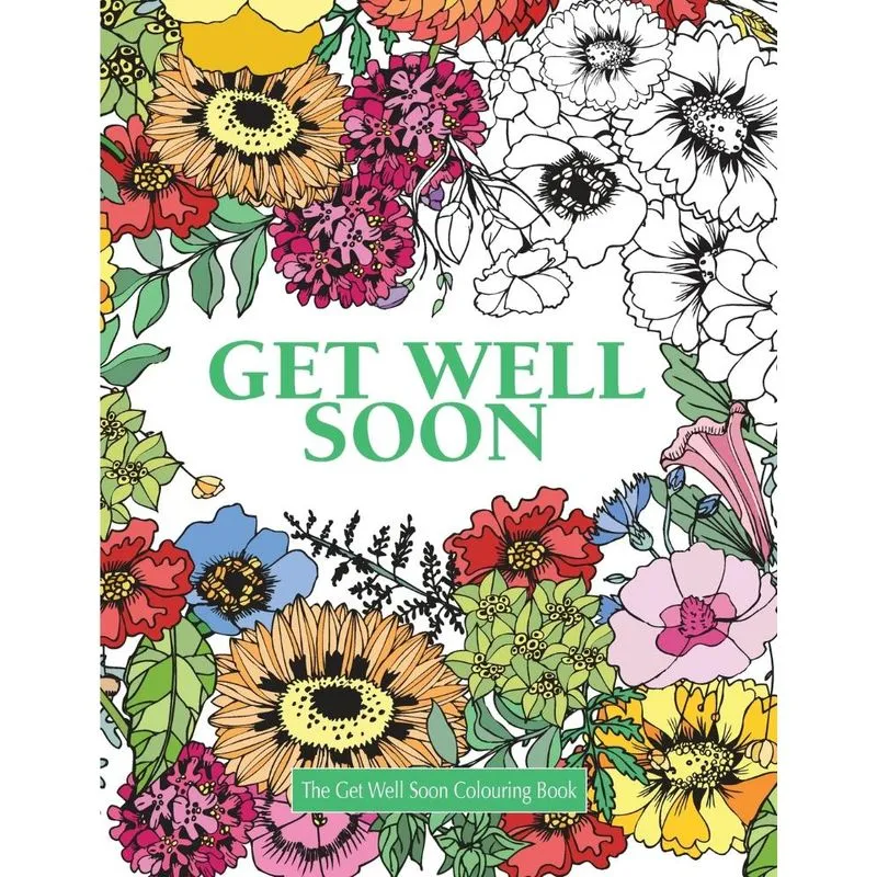 The Get Well Soon Colouring Book