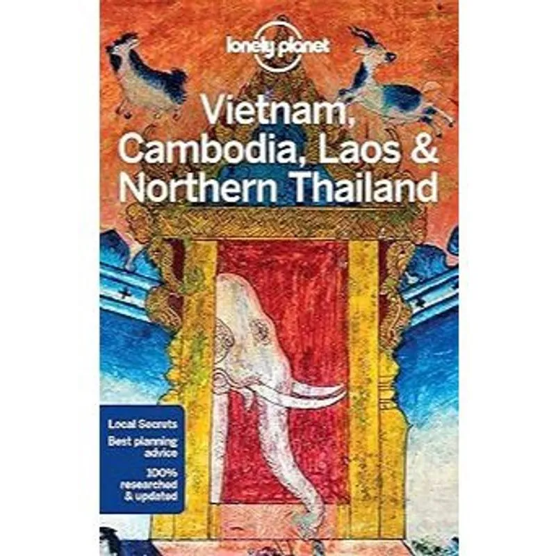 Livro Lonely Planet Vietnam, Cambodia, Laos & Northern Thailand.