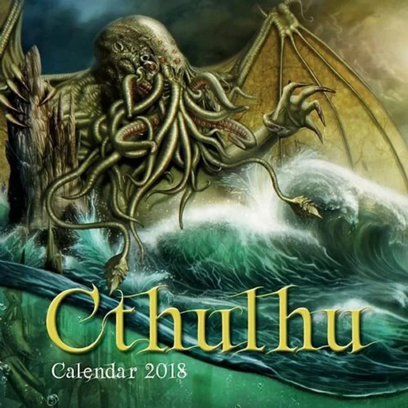 2018 Calendars - Cthulhu - Wall Calendar