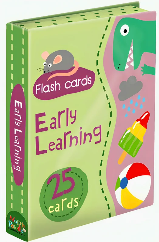 Flash Card Gift Set - Early Learning Green