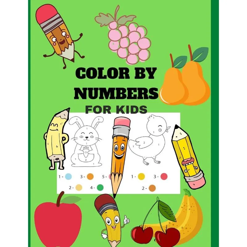 COLOR BY NUMBERS FOR KIDS