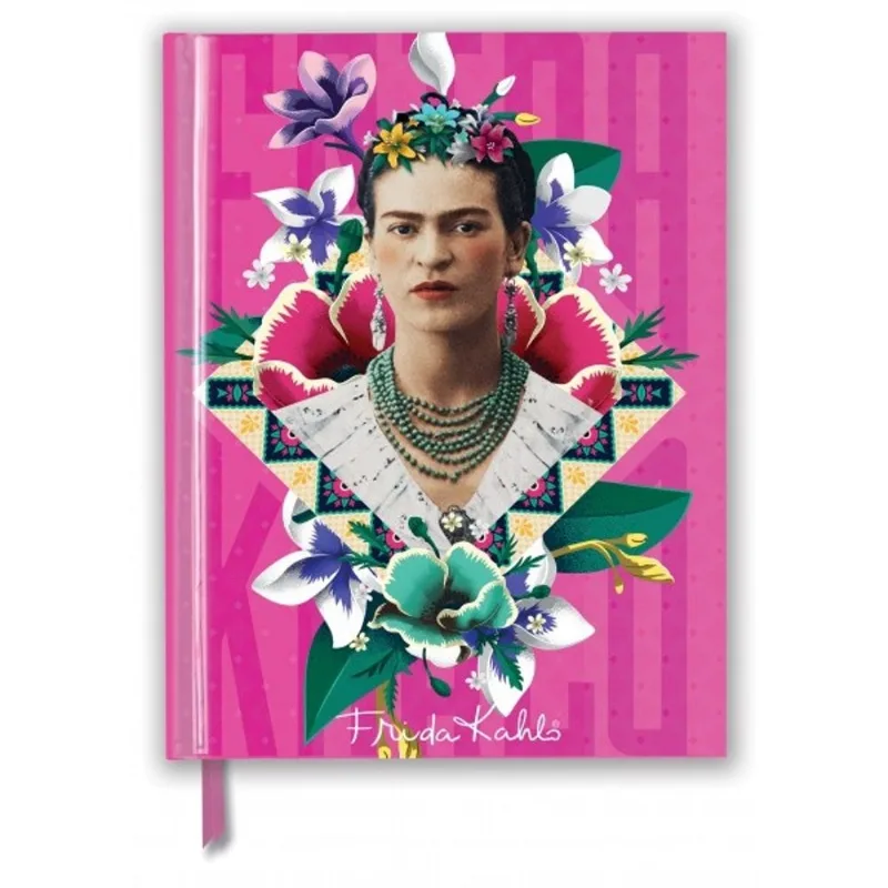 LIBRETA: Frida Kahlo pink
