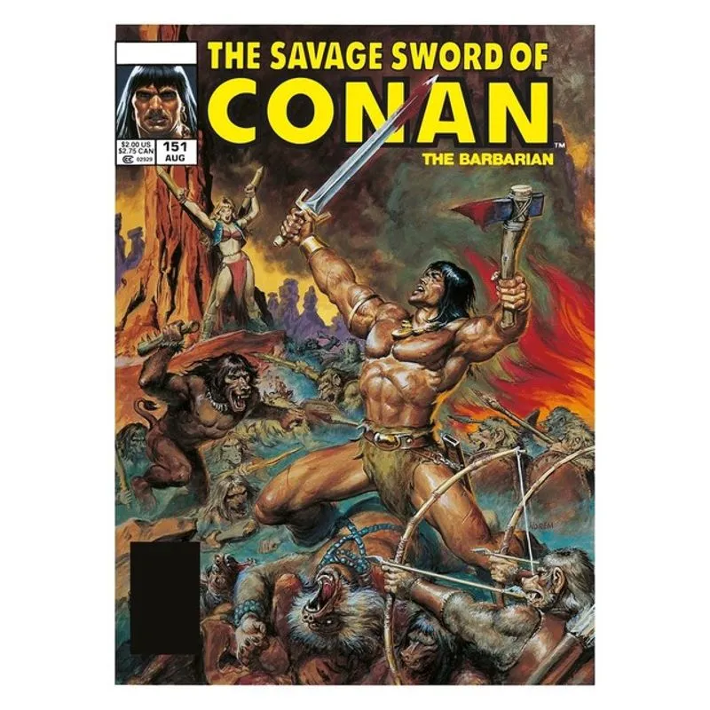 THE SAVAGE SWORD OF CONAN - THE BARBARIAN - VOL. 11