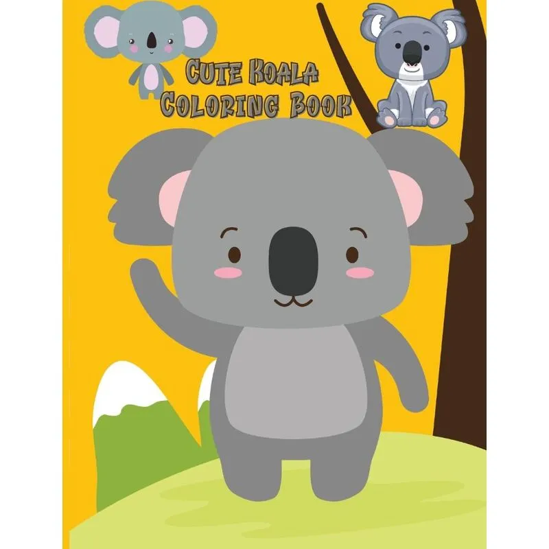 Cute Koala Coloring Book
