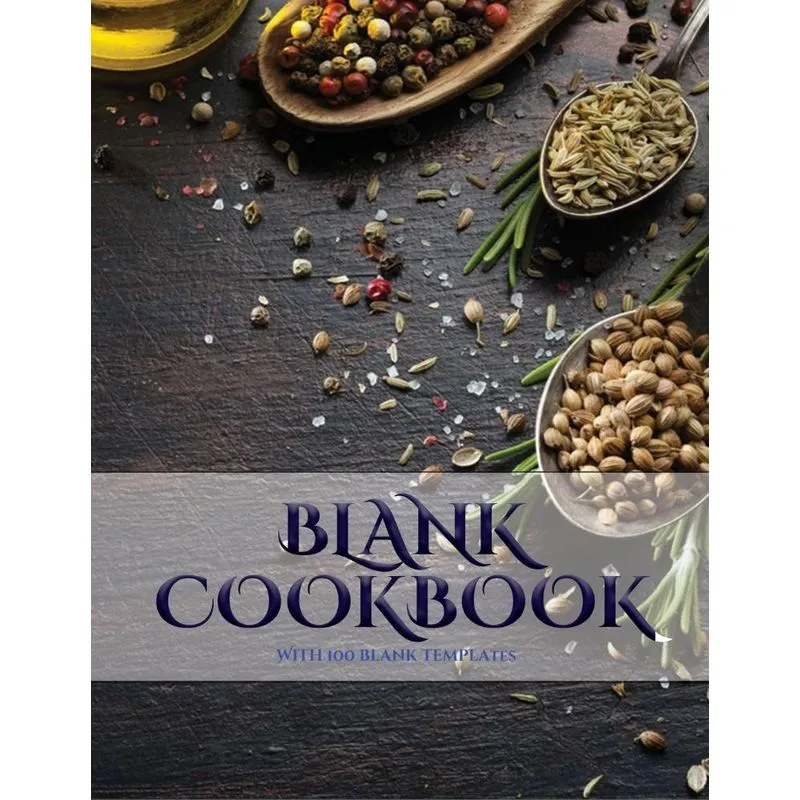 Blank Cookbook