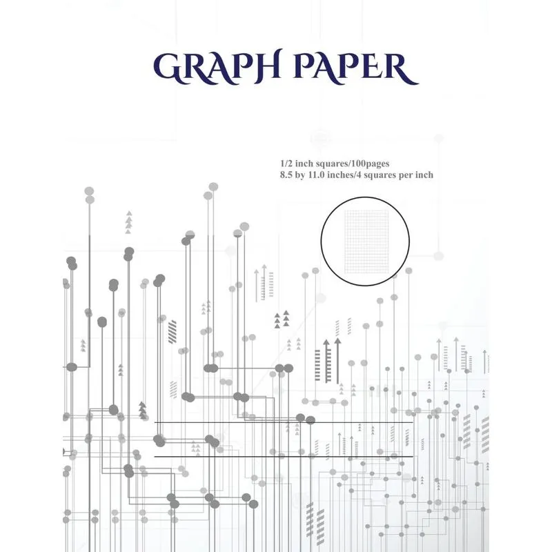 Graph Paper (1/2 Inch Grids)