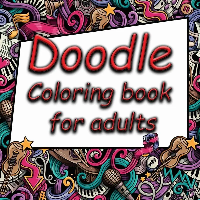 Doodle Coloring Book for Adults