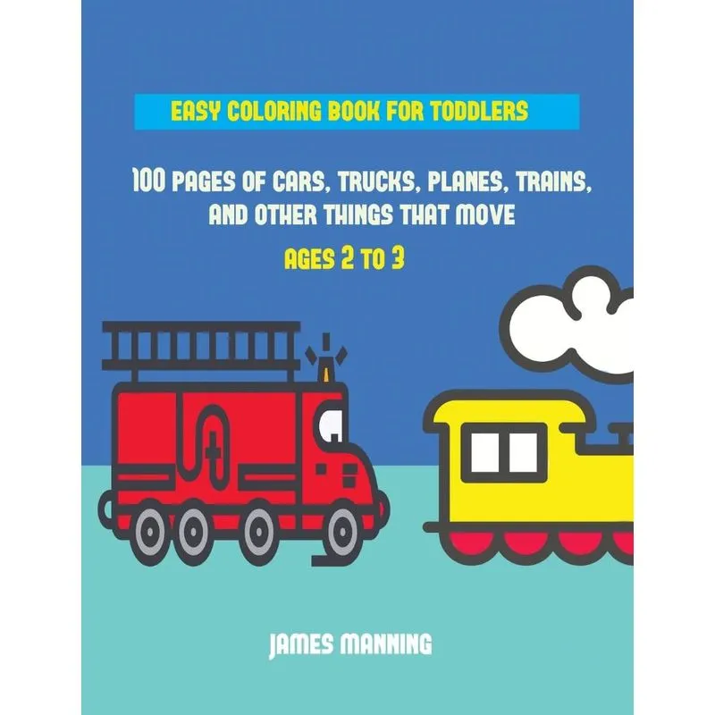 Easy Coloring Book for Toddlers