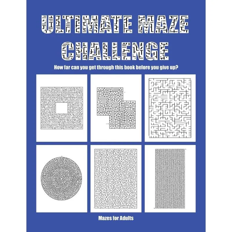 Mazes for Adults