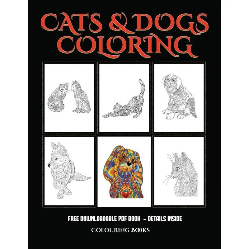 Colouring Books (Cats and Dogs)