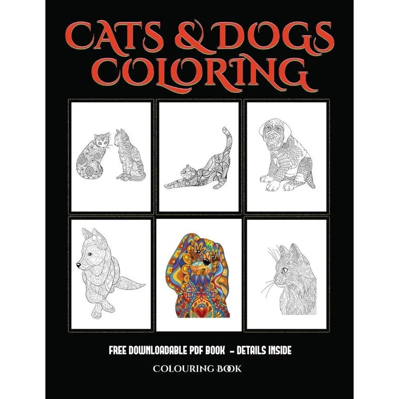 Colouring Book (Cats and Dogs)