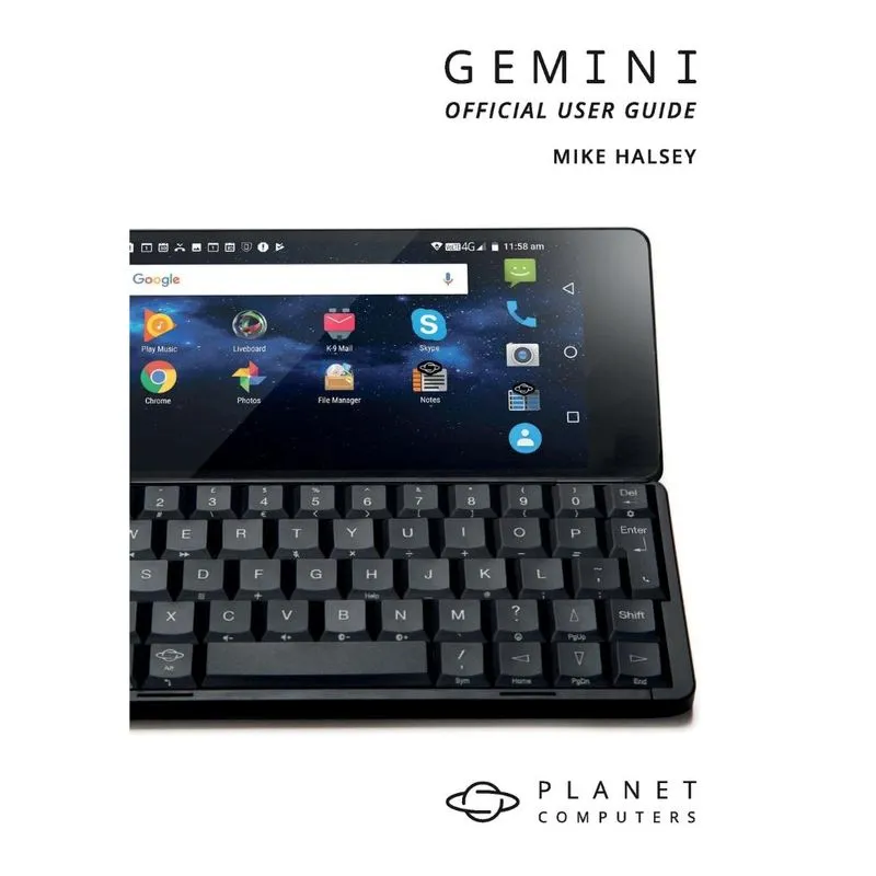 Gemini PDA Official User Guide