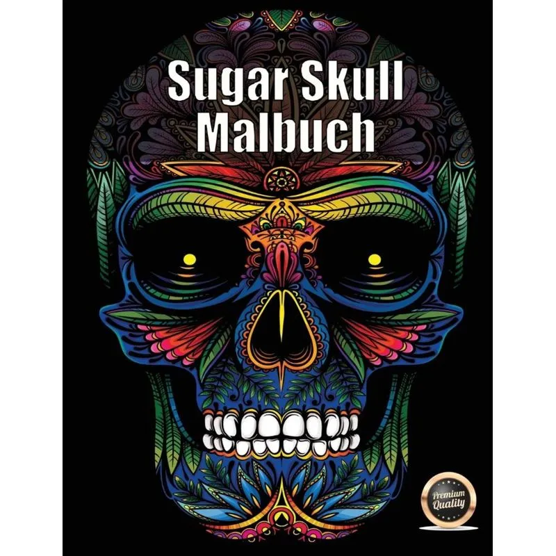 Sugar Skull Malbuch