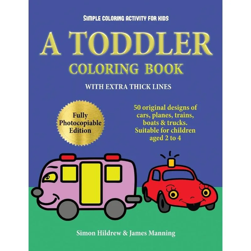 Simple coloring activity for kids