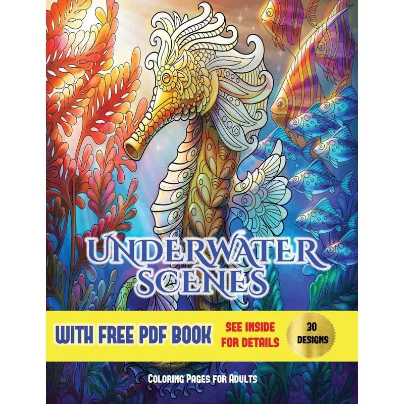 Underwater Scenes Coloring Pages