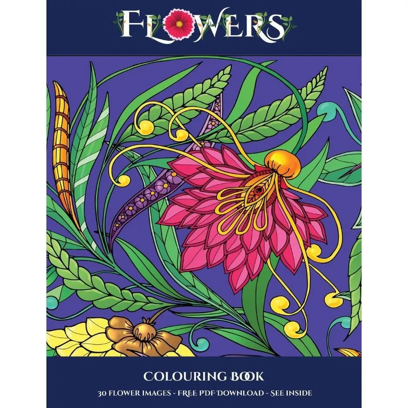 Colouring Book (Flowers)
