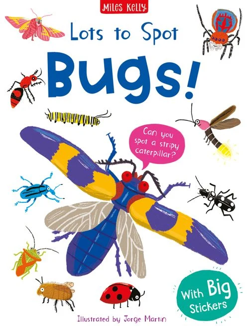 Bugs! Sticker Book (Lots to Spot) Paperback