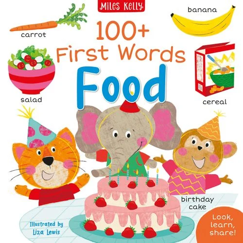 100+ First Words: Food Paperback