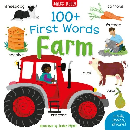 100+ First Words: Farm Paperback