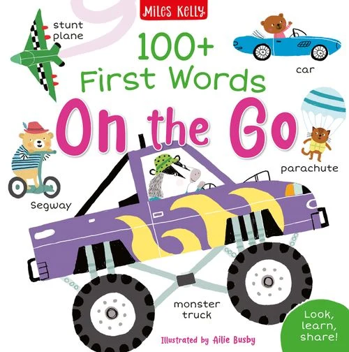 100+ First Words: On the Go Paperback