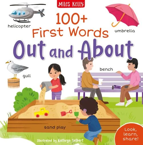 100+ First Words: Out and About Paperback