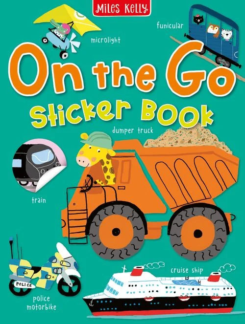 On the Go Sticker Book Paperback