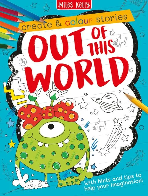 Stories Out of This World (Create and Colour) Paperback