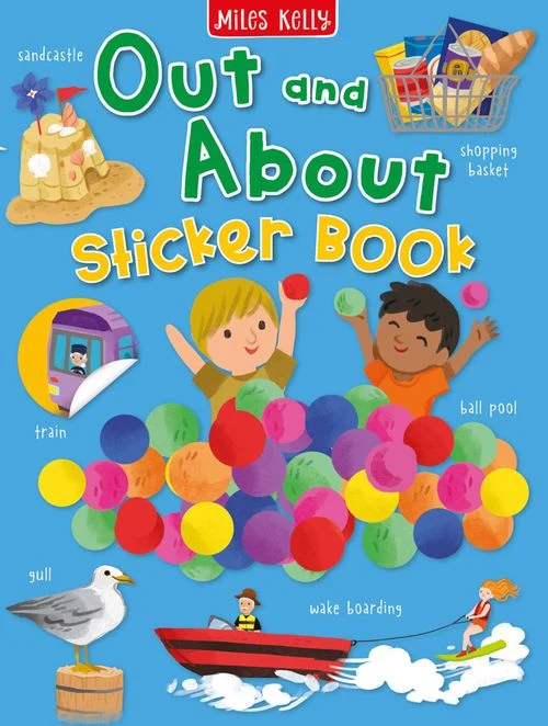 Out and About Sticker Book Paperback
