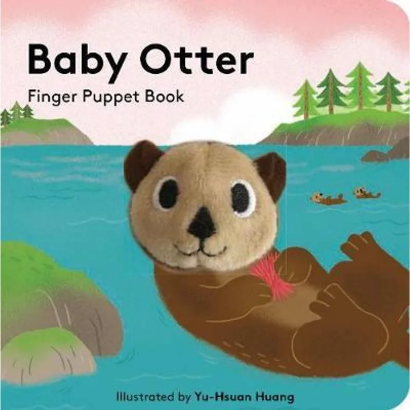 BABY OTTER - FINGER PUPPET BOOK