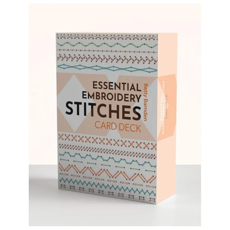 ESSENTIAL EMBROIDERY STITCHES CARD DECK