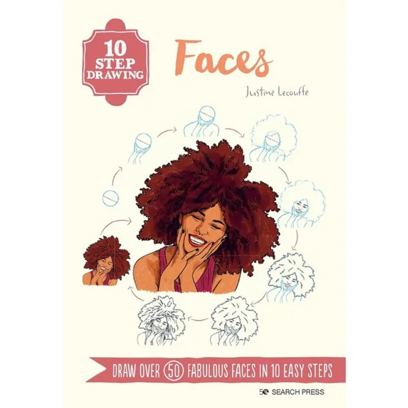 10 STEP DRAWING - FACES