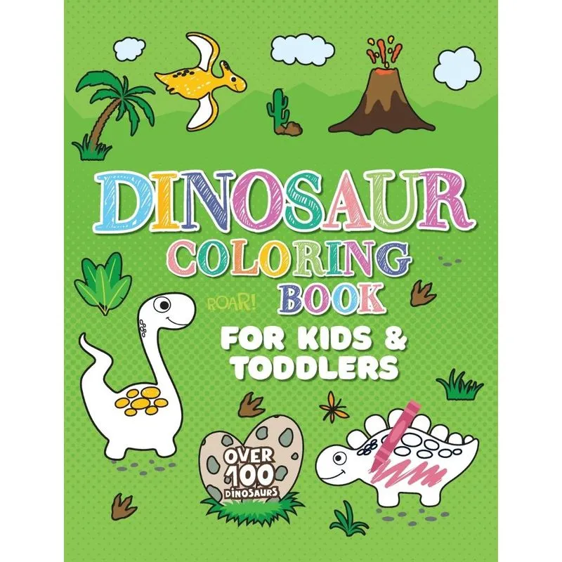 DINOSAUR COLORING BOOK